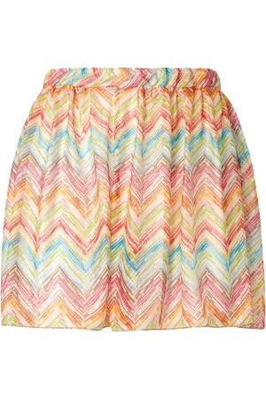 Missoni Copricostume con motivo a zigzag