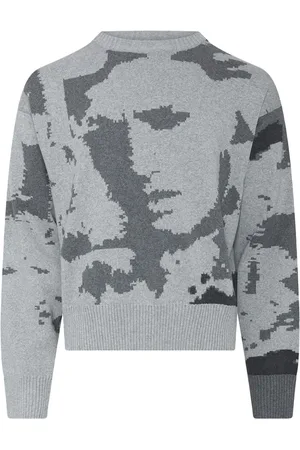 HELIOT EMIL Felpa con effetto jacquard
