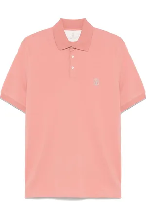 Brunello Cucinelli Polo con stampa