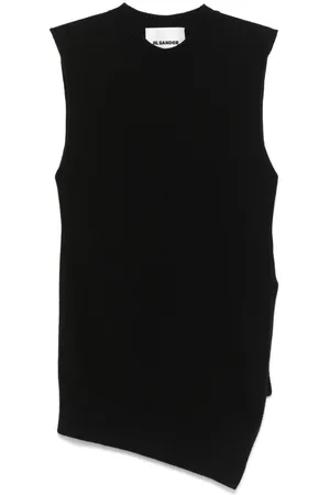 Jil Sander Gilet con spacchi laterali