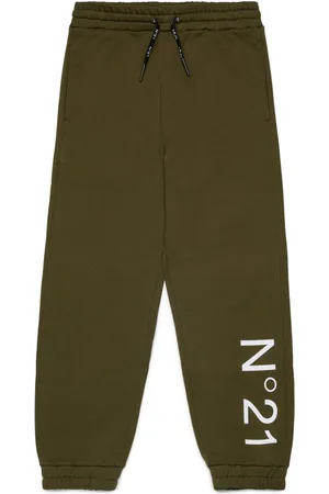 Nº21 Pantaloni sportivi con stampa