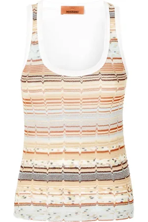 Missoni Canotta con motivo a zigzag