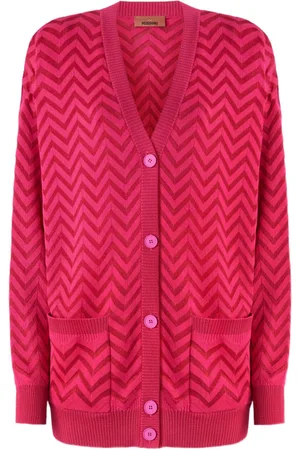 Missoni Cardigan con motivo chevron