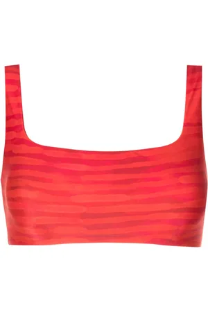 Lenny Niemeyer Top bikini con scollo quadrato