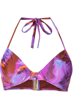 Lenny Niemeyer Top bikini a fiori