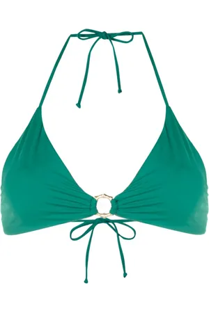 Lenny Niemeyer Top bikini con scollo all