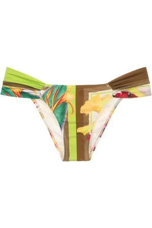 Lenny Niemeyer Slip bikini Carres drappeggiato