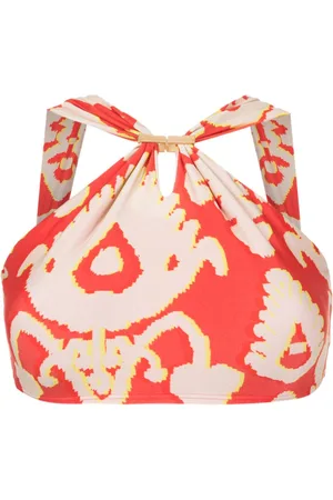 Lenny Niemeyer Top bikini Turquia con stampa grafica