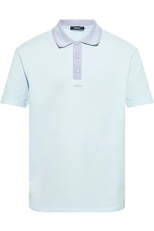 VERSACE Polo con dettaglio Greca