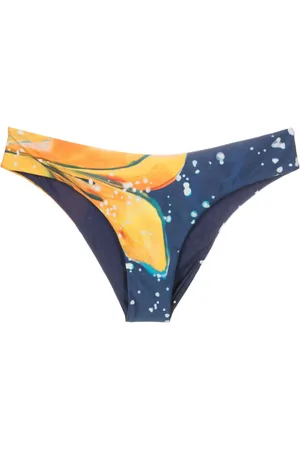 Lenny Niemeyer Slip bikini con stampa astratta