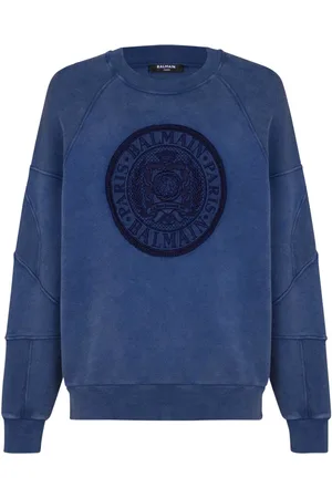 Balmain Felpa con ricamo
