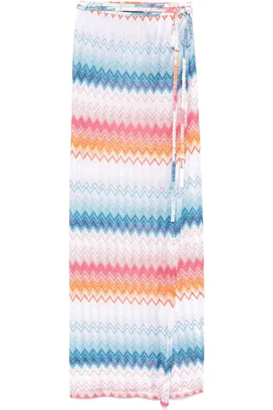 Missoni Gonna lunga con motivo a zigzag