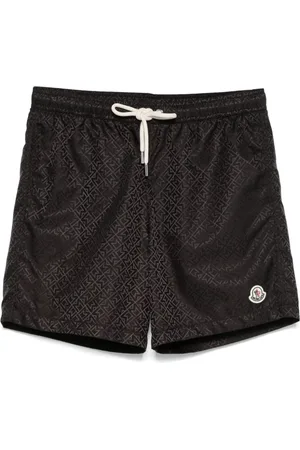 Moncler Shorts da bagno con monogramma