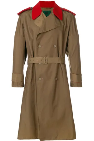 Jean Paul Gaultier Contrast details trench coat