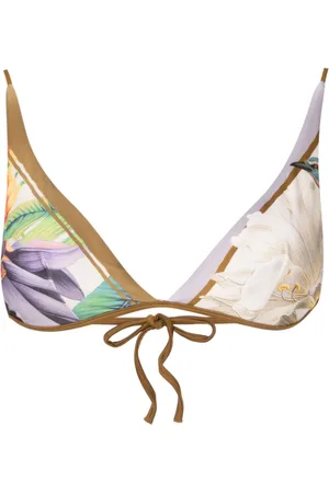 Lenny Niemeyer Top bikini Carres a triangolo