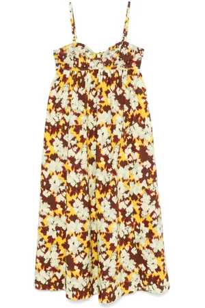 ULLA JOHNSON Abito midi Harlan