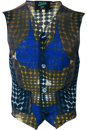 Jean Paul Gaultier Gilet con stampa