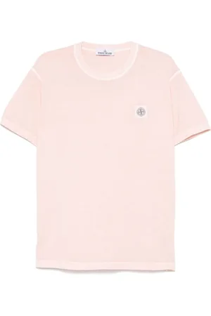 Stone Island T-shirt con applicazione Compass