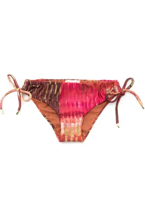 Lenny Niemeyer Slip bikini con stampa astratta