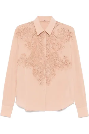 ERMANNO SCERVINO Camicia in seta con dettaglio