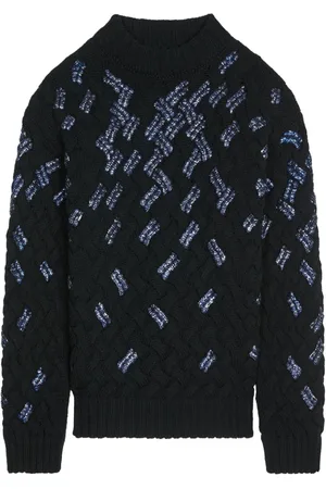 DRIES VAN NOTEN Maglione con paillettes