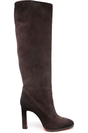 santoni Stivali in pelle scamosciata 90mm
