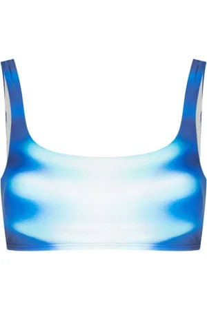 Lenny Niemeyer Top bikini con stampa astratta