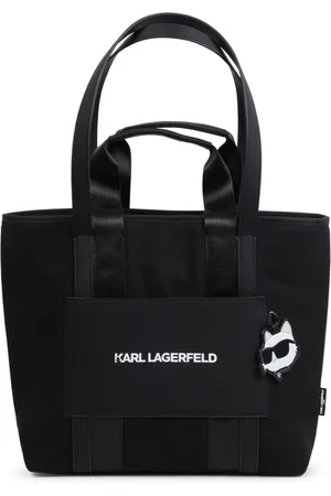 Karl Lagerfeld Borsa tote con applicazione Choupette