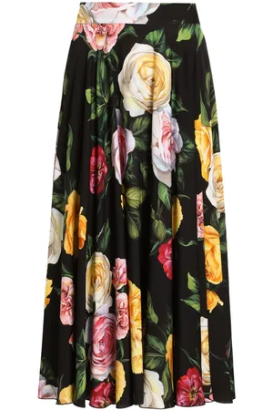 Dolce & Gabbana Gonna midi a fiori