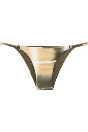 Lenny Niemeyer Slip bikini con stampa astratta