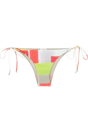 Lenny Niemeyer Slip bikini Canvas con nodo laterale