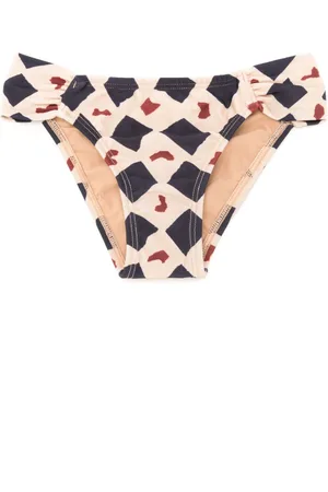 Lenny Niemeyer Slip bikini con stampa grafica