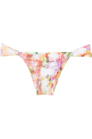 Lenny Niemeyer Slip bikini con stampa grafica