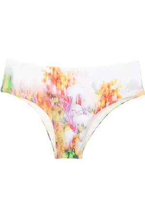Lenny Niemeyer Slip bikini con stampa grafica