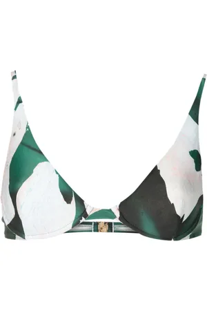 Lenny Niemeyer Top bikini con stampa