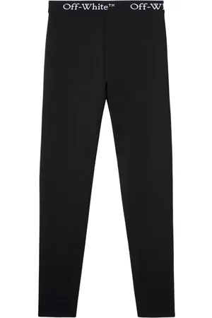 OFF-WHITE Leggings con banda logo