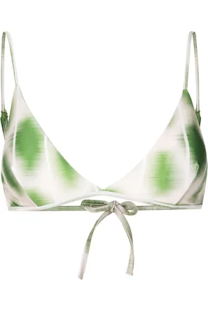 Lenny Niemeyer Top bikini con stampa