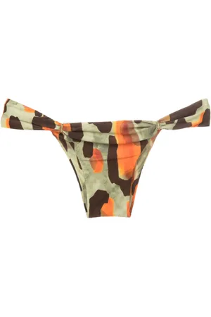 Lenny Niemeyer Slip bikini Caju con stampa astratta