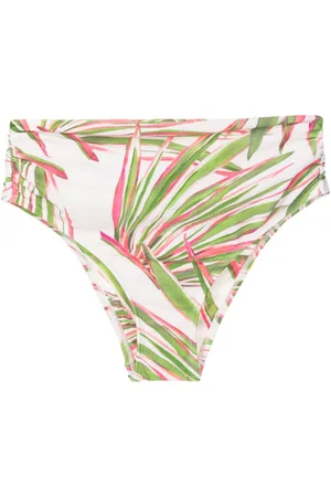Lenny Niemeyer Slip bikini con stampa astratta
