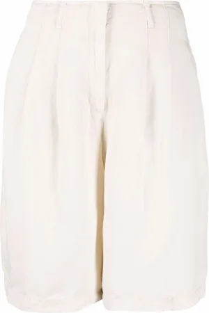 Emporio Armani Bermuda sartoriali con pieghe