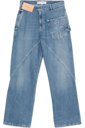 J.W.Anderson Jeans con design attorcigliato