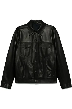 Fendi Giacca in pelle