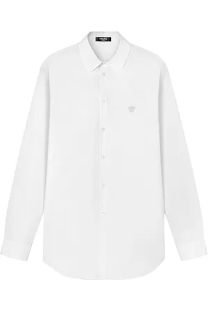 VERSACE Camicia con ricamo Medusa