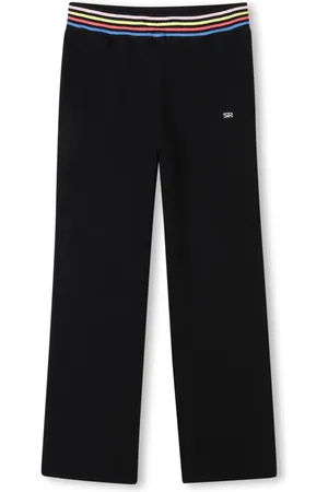 Sonia Rykiel Enfant Pantaloni con ricamo