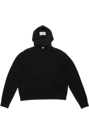 Acne Studios Felpa con cappuccio e applicazione