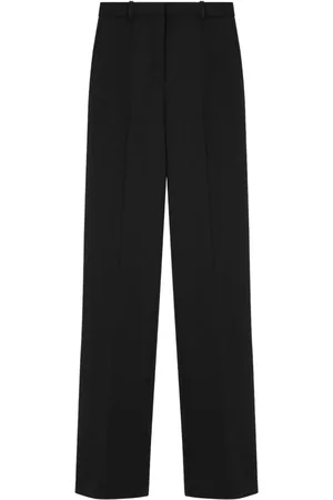 VERSACE Pantaloni dritti a vita alta