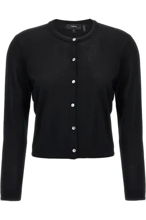 THEORY Cardigan crop Cardi S