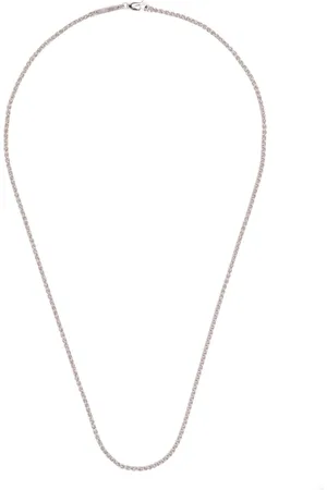 TOM WOOD Collana a catena Spike in sterling