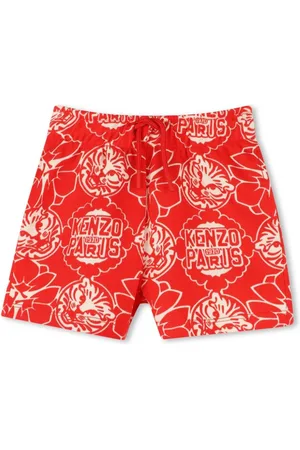 Kenzo Bermuda con logo all-over