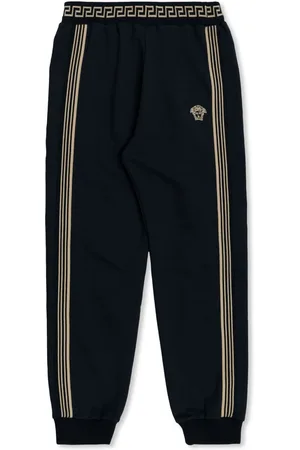 VERSACE Pantaloni sportivi con ricamo Medusa